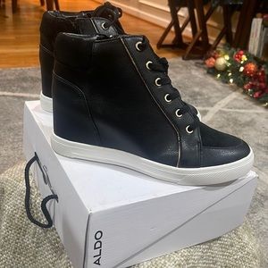 Black Aldo sneakers